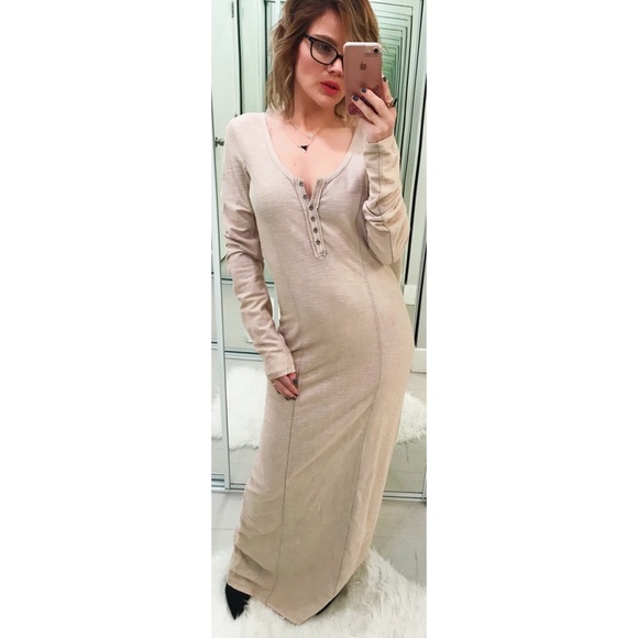 Free People Dresses & Skirts - Free People Ginger Seam Column Dres